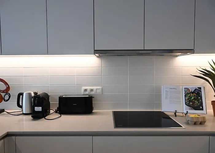 公寓 Spacious 4-guest Seaside In *